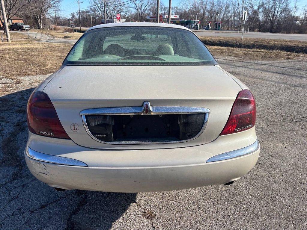used 2002 Lincoln Continental car, priced at $4,950