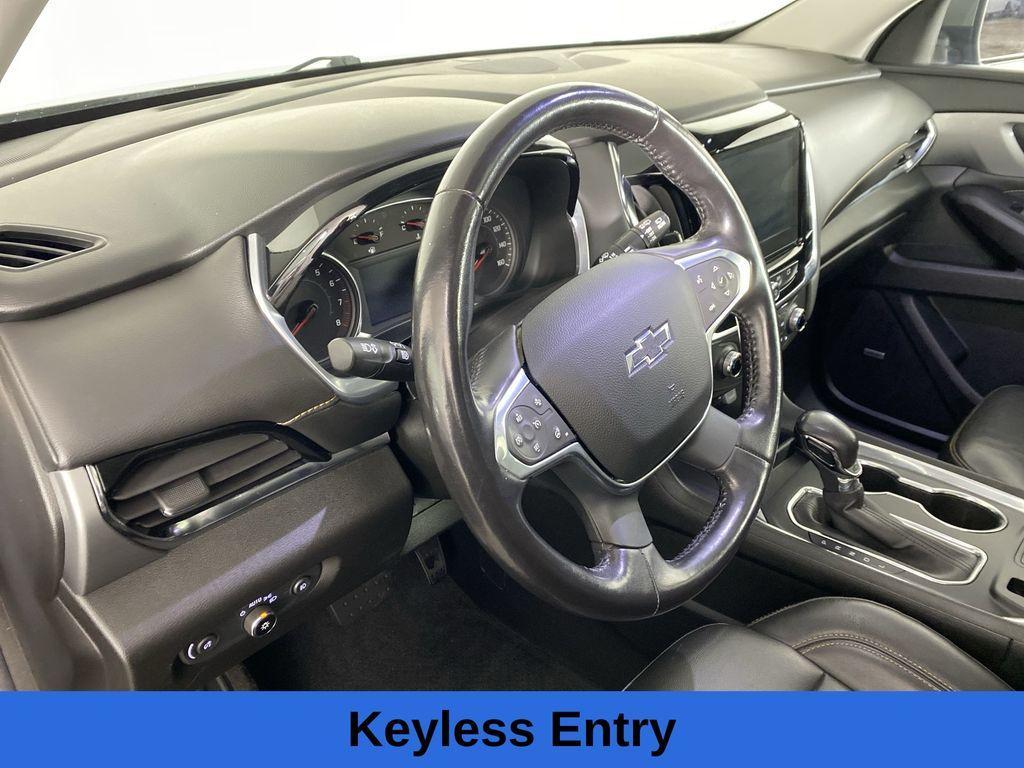 used 2021 Chevrolet Traverse car, priced at $23,500