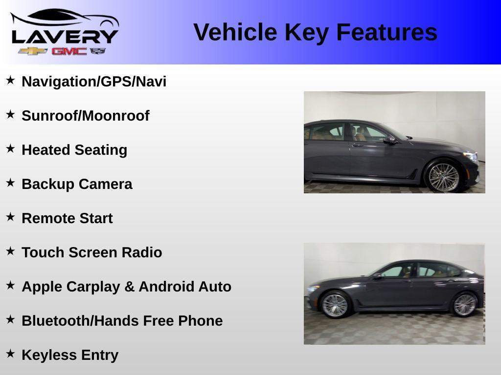 used 2019 BMW 740 car, priced at $22,000