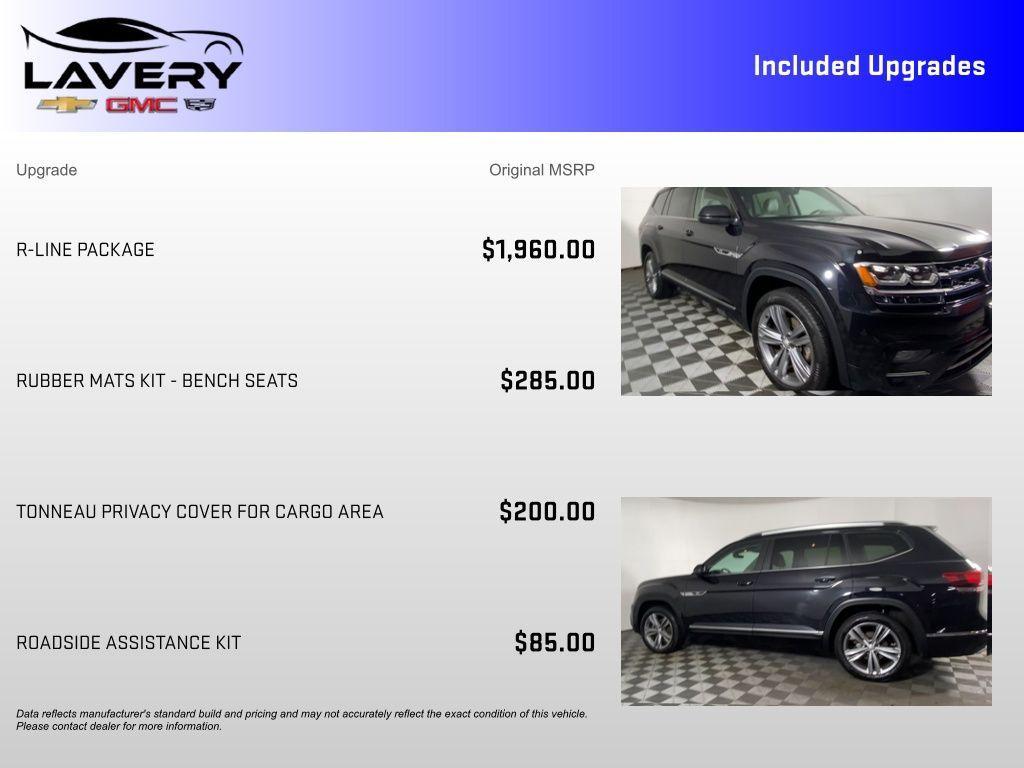 used 2018 Volkswagen Atlas car, priced at $14,500