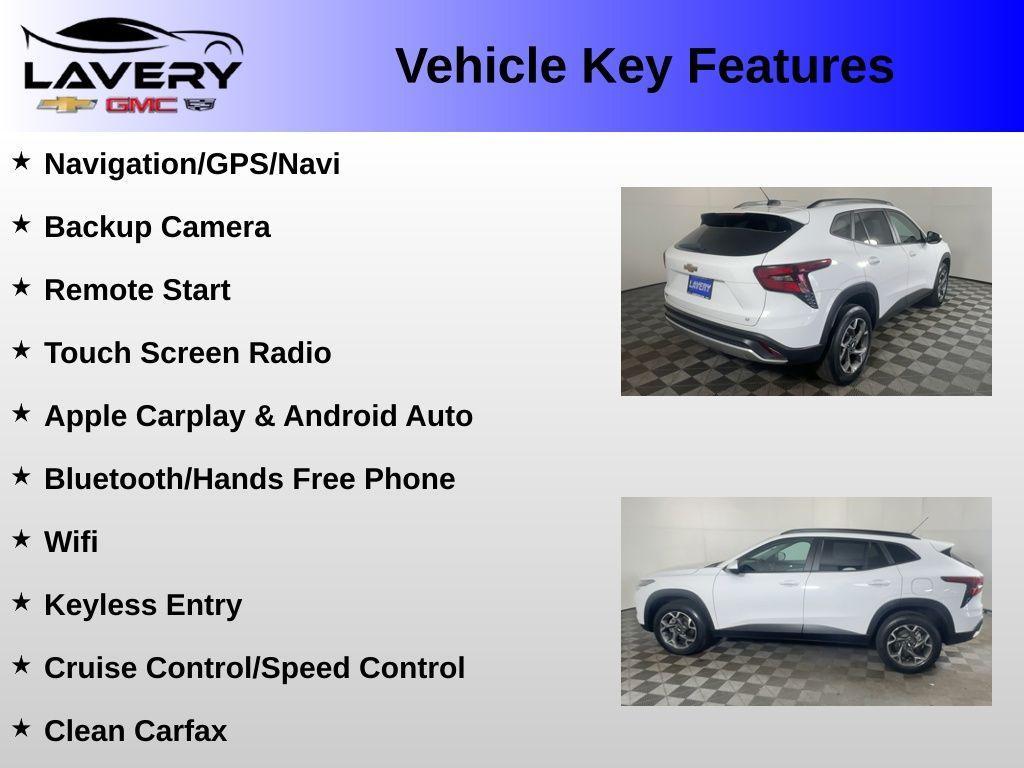 used 2024 Chevrolet Trax car, priced at $16,898