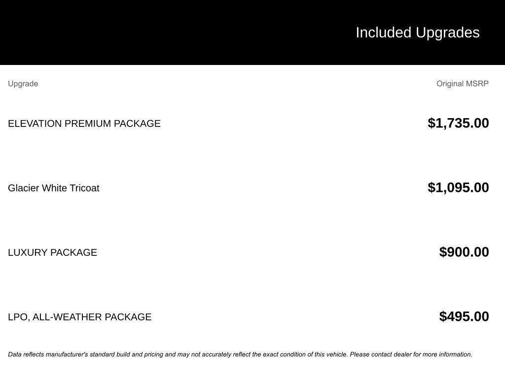 new 2026 GMC Acadia car, priced at $50,620