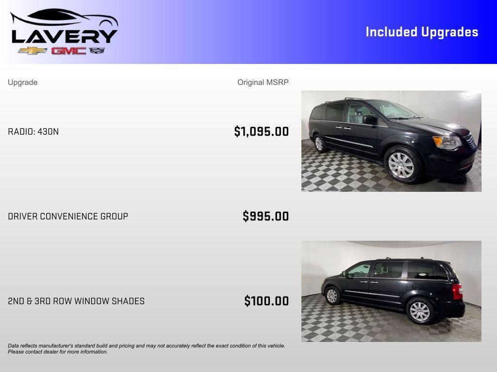 used 2016 Chrysler Town & Country car, priced at $7,500