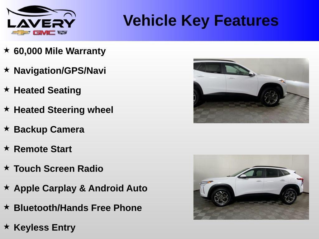 used 2025 Chevrolet Trax car, priced at $20,750