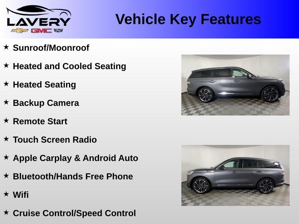 used 2023 Lincoln Aviator car, priced at $34,000