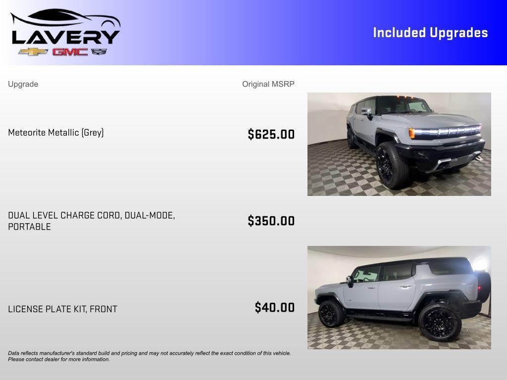 used 2025 GMC HUMMER EV SUV car, priced at $63,500