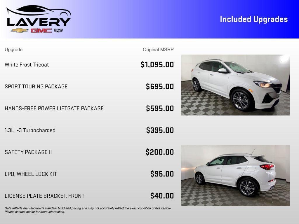 used 2023 Buick Encore GX car, priced at $20,500