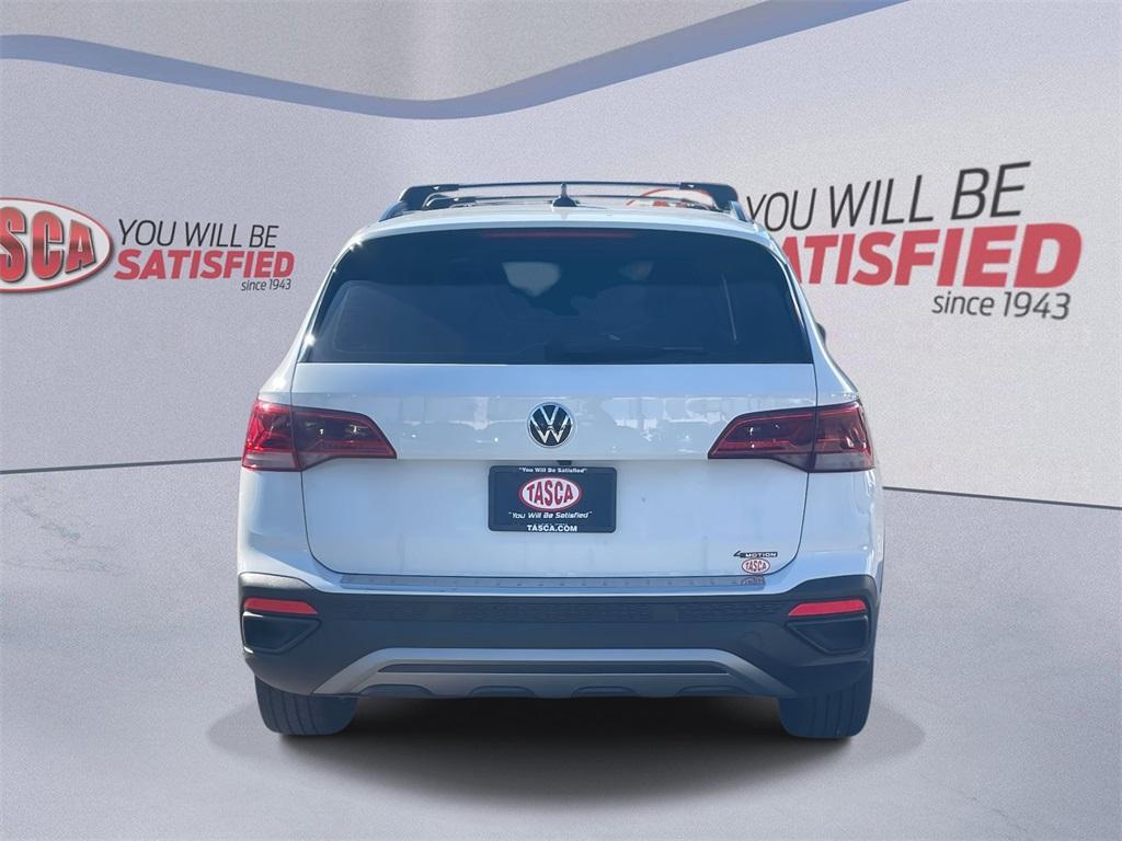used 2022 Volkswagen Taos car, priced at $18,500