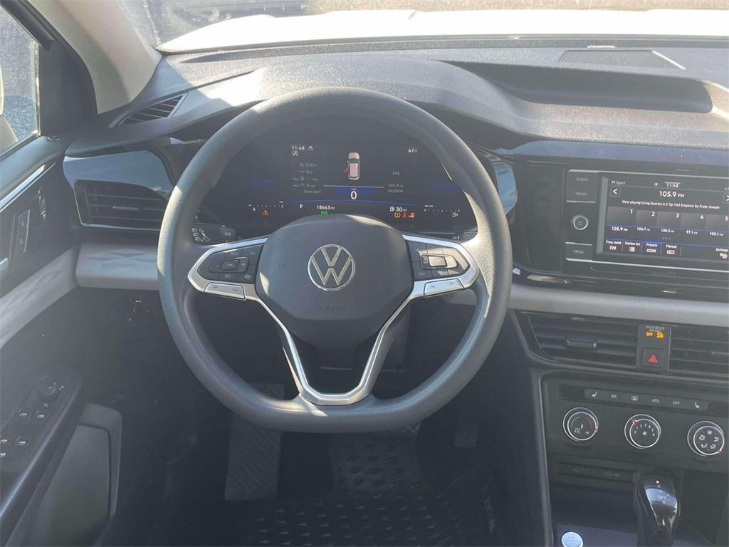 used 2022 Volkswagen Taos car, priced at $18,500
