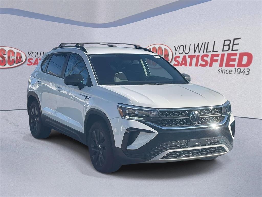 used 2022 Volkswagen Taos car, priced at $18,500