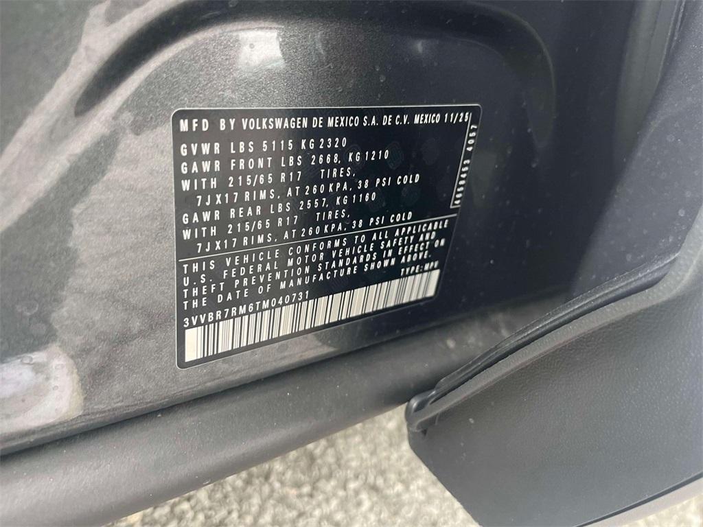 new 2026 Volkswagen Tiguan car, priced at $33,381