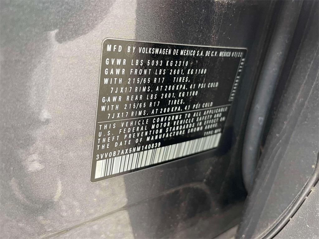 used 2022 Volkswagen Tiguan car, priced at $18,085