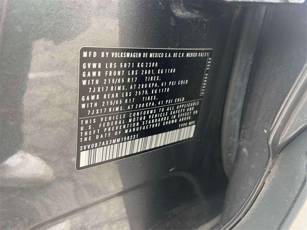 used 2021 Volkswagen Tiguan car, priced at $17,883