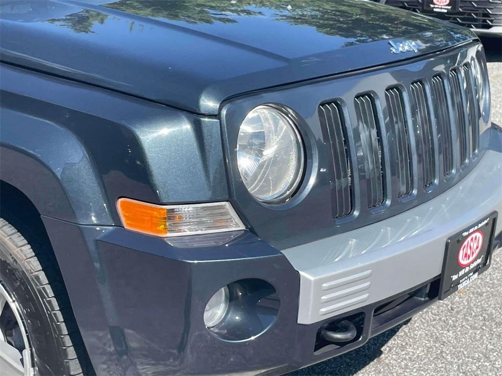 2008 Steel Blue Clearcoat Metallic Jeep Patriot