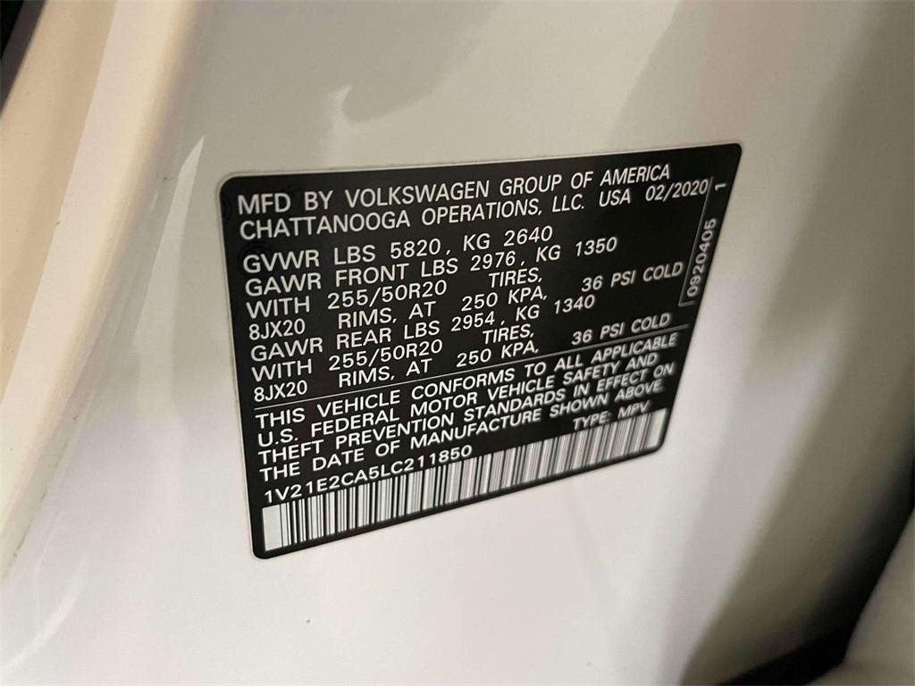 used 2020 Volkswagen Atlas Cross Sport car, priced at $19,900