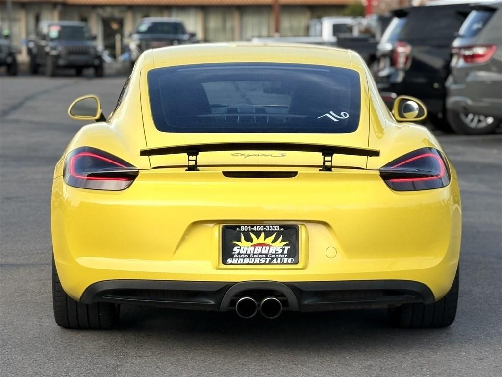 used 2014 Porsche Cayman car, priced at $36,998