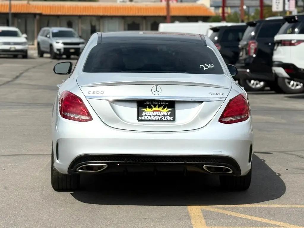 used 2018 Mercedes-Benz C-Class car, priced at $18,498