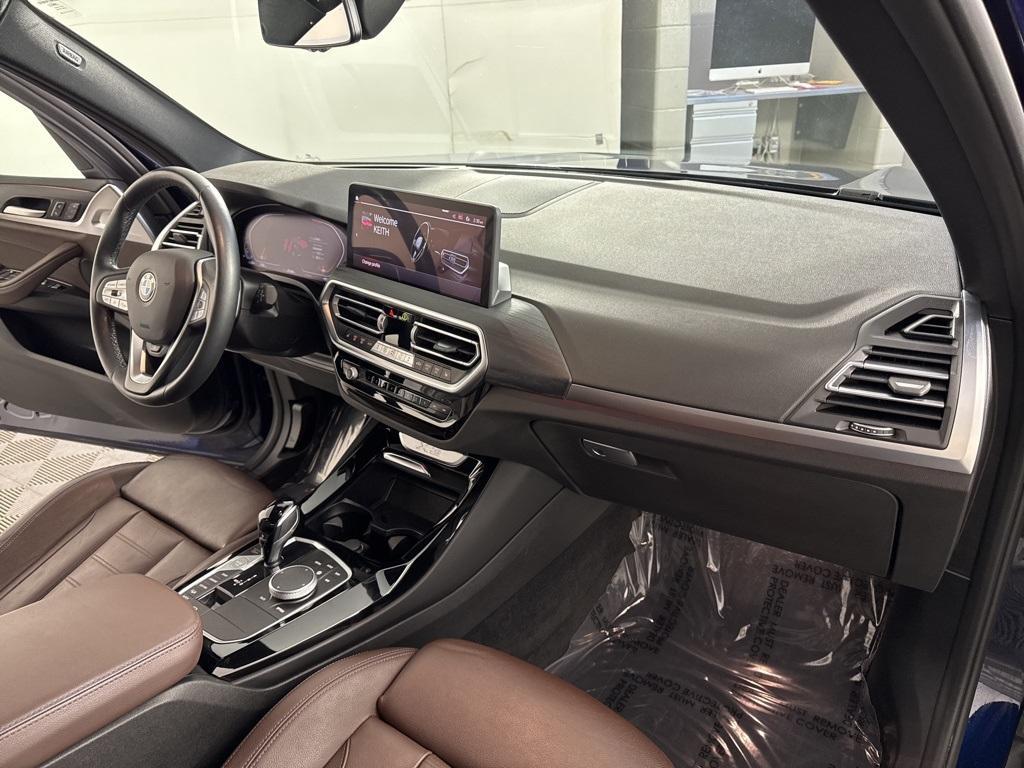 used 2022 BMW X3 car, priced at $34,215