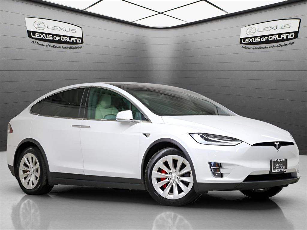used 2021 Tesla Model X car, priced at $39,923