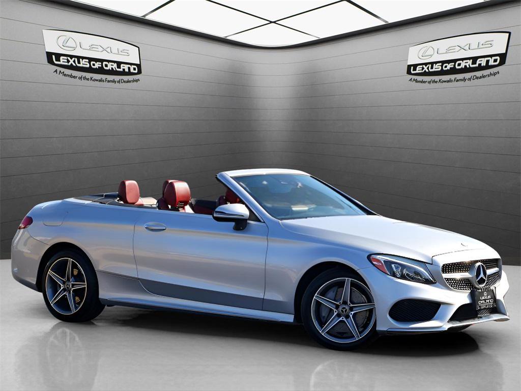 used 2017 Mercedes-Benz C-Class car, priced at $23,974