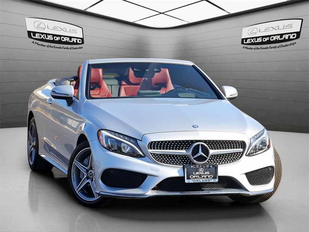 used 2017 Mercedes-Benz C-Class car, priced at $23,974