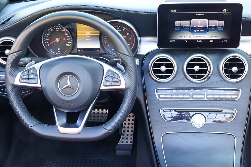 used 2017 Mercedes-Benz C-Class car, priced at $23,974