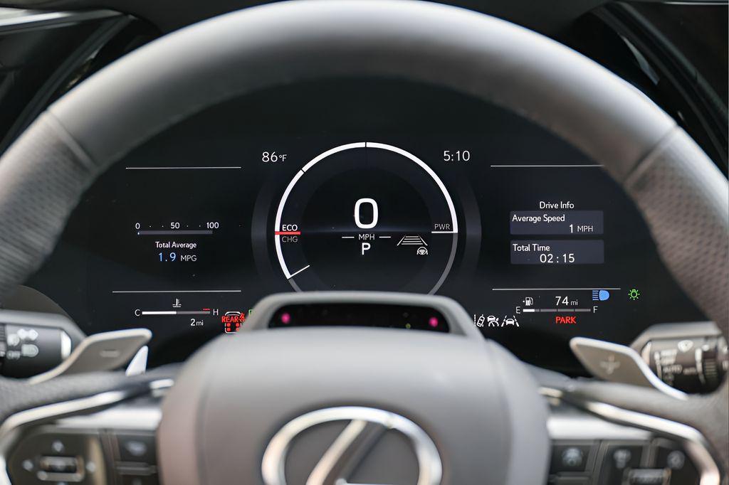 new 2026 Lexus TX 500h car, priced at $74,678