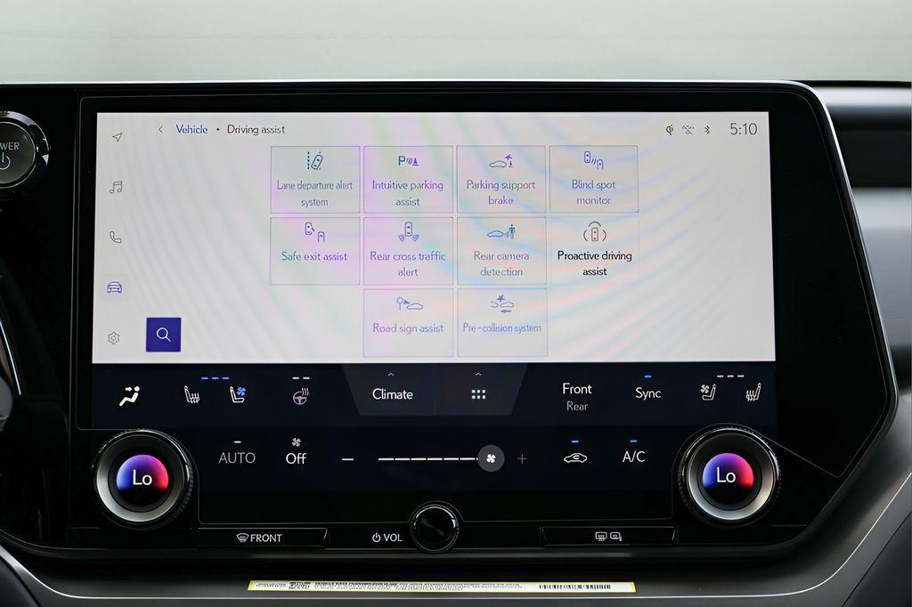 new 2026 Lexus TX 500h car, priced at $74,678