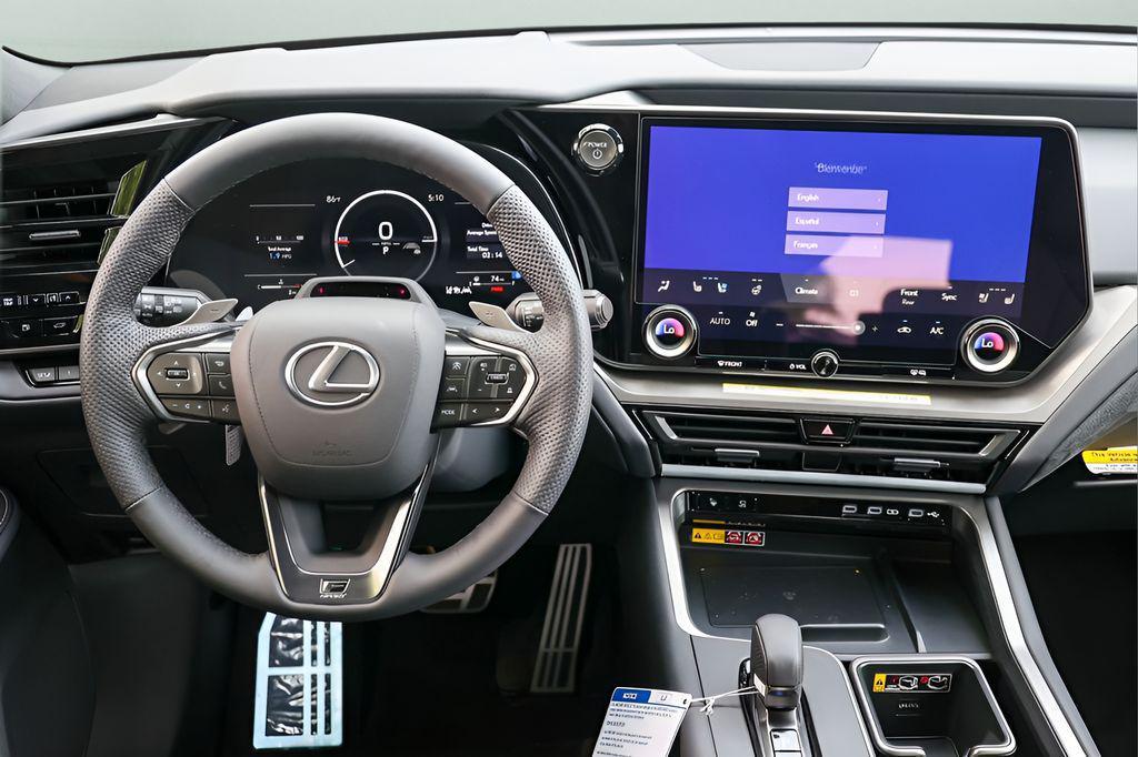 new 2026 Lexus TX 500h car, priced at $74,678