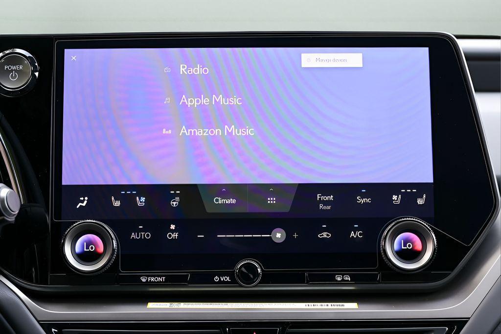 new 2026 Lexus TX 500h car, priced at $74,678