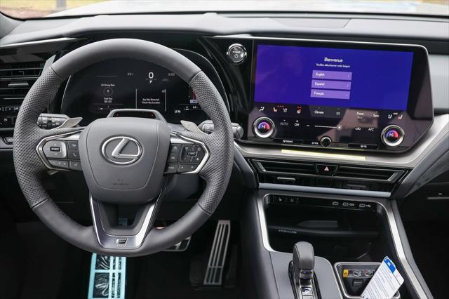 new 2025 Lexus TX 500h car, priced at $73,334