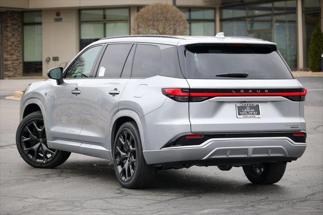 new 2025 Lexus TX 500h car, priced at $73,334