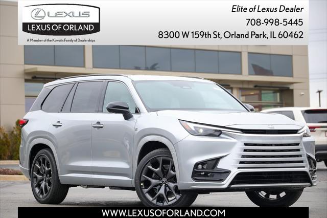 new 2025 Lexus TX 500h car, priced at $73,334