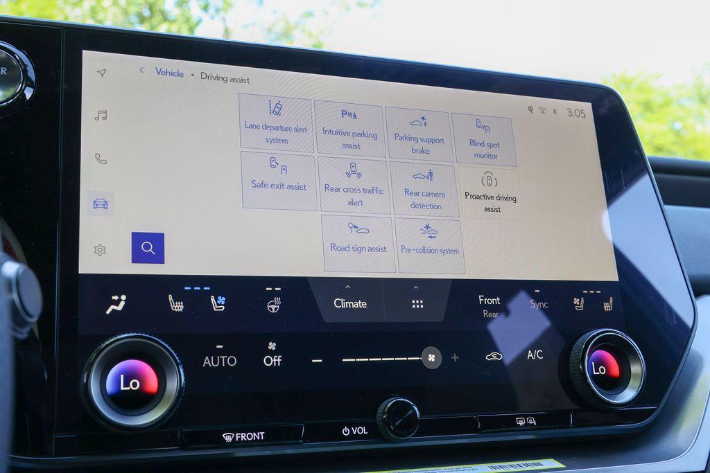 new 2026 Lexus TX 500h car, priced at $75,290