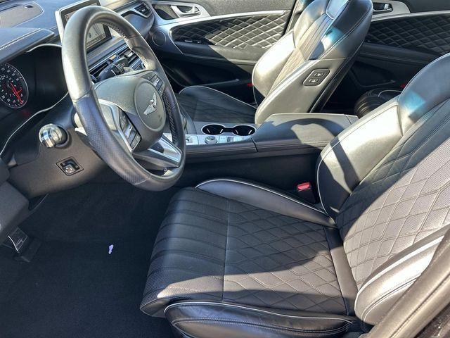 used 2021 Genesis G70 car, priced at $26,500