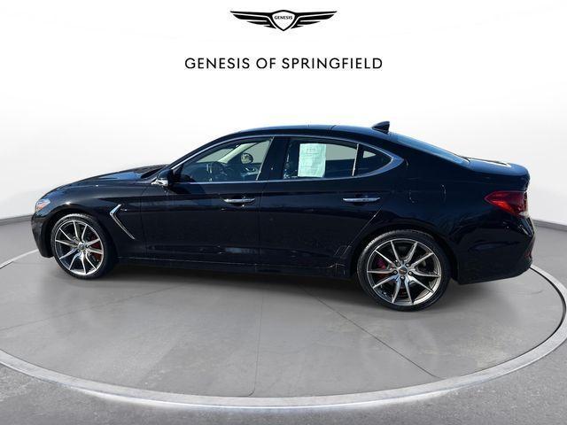 used 2021 Genesis G70 car, priced at $26,500