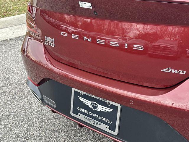 used 2025 Genesis G70 car, priced at $36,500