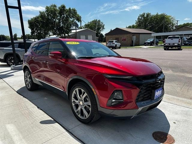 2022 Cherry Red Tintcoat Chevrolet Blazer
