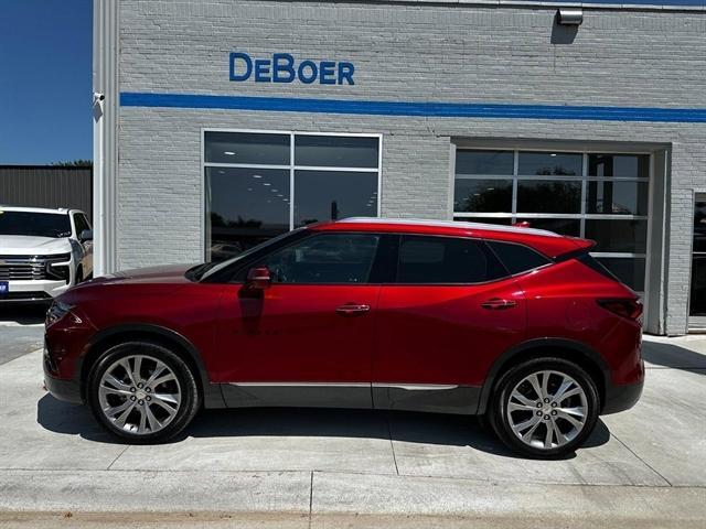 2022 Cherry Red Tintcoat Chevrolet Blazer