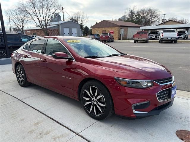 used 2018 Chevrolet Malibu car, priced at $16,485