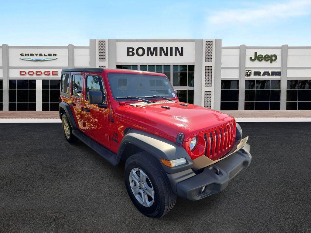 used 2022 Jeep Wrangler Unlimited car, priced at $29,990