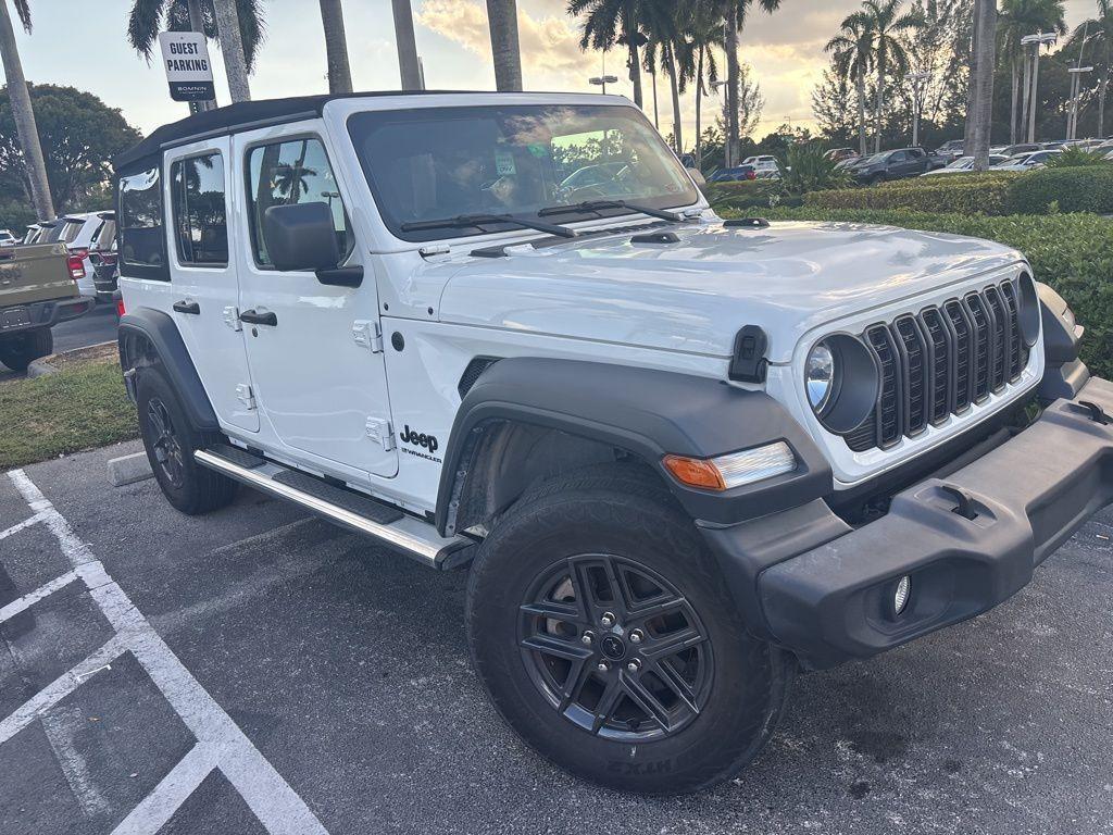 used 2024 Jeep Wrangler car, priced at $32,990