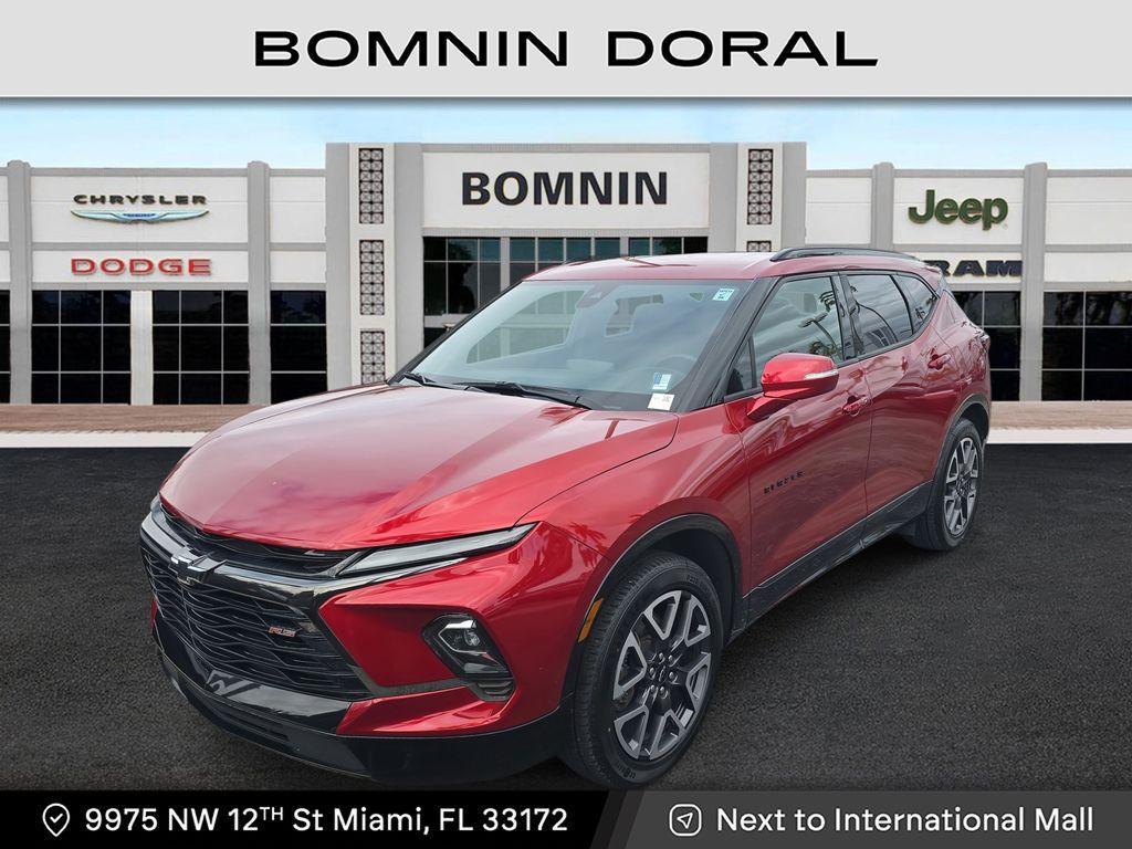 used 2024 Chevrolet Blazer car, priced at $28,990