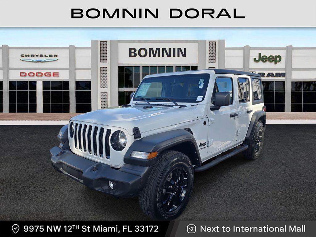 used 2022 Jeep Wrangler Unlimited car, priced at $28,990
