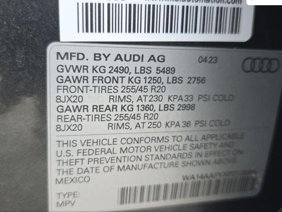 used 2023 Audi Q5 car, priced at $38,209