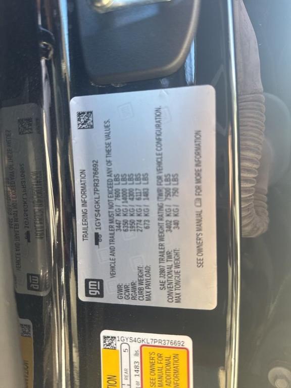 used 2023 Cadillac Escalade car, priced at $81,062