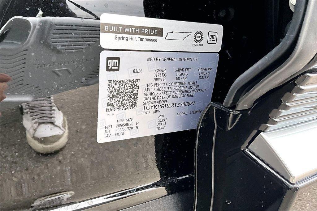 new 2026 Cadillac LYRIQ car, priced at $69,844