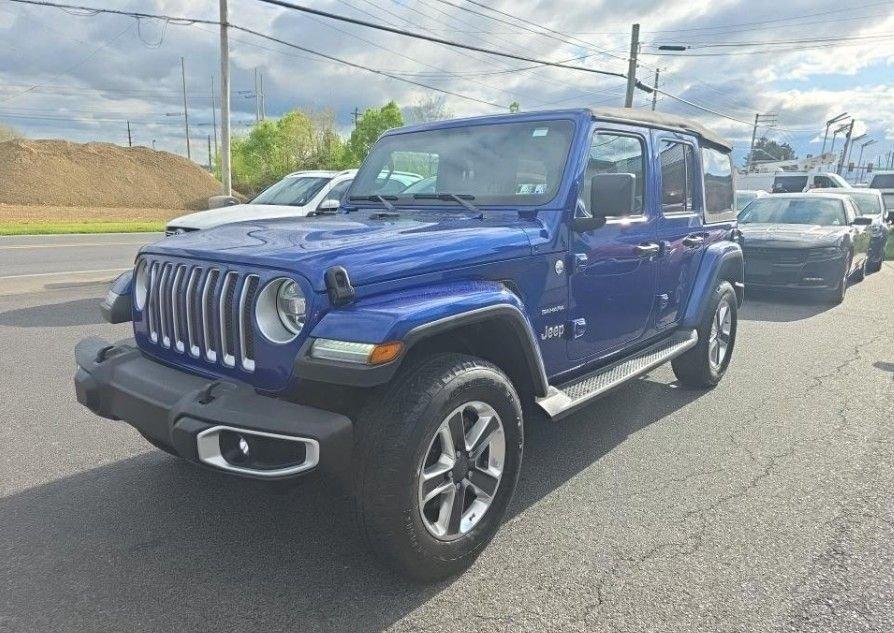 used 2020 Jeep Wrangler Unlimited car, priced at $28,703