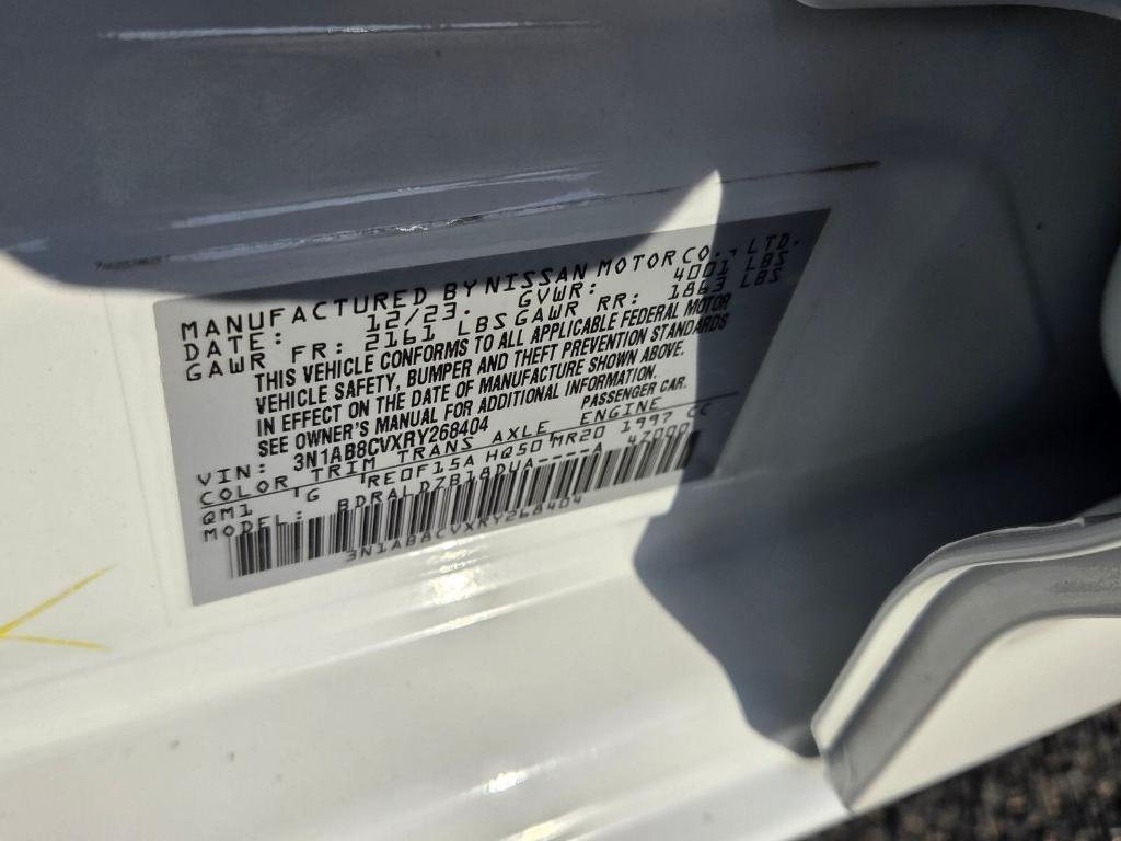 used 2024 Nissan Sentra car, priced at $17,820