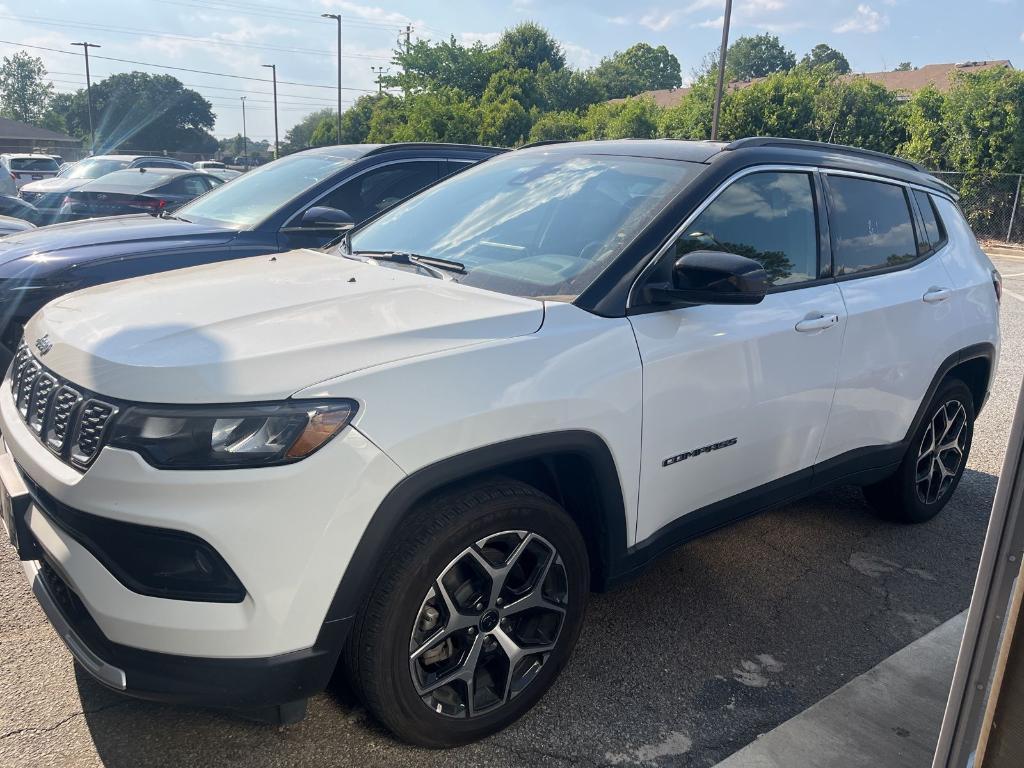 used 2025 Jeep Compass car, priced at $19,820